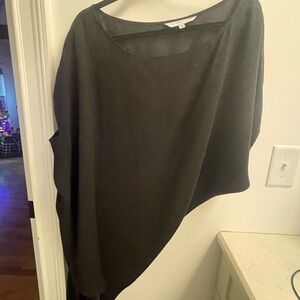 Trina Turk radiant one shoulder little black dress